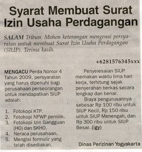 Kliping jogja terbaru